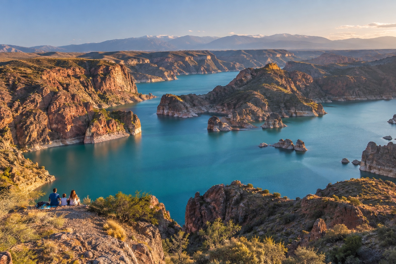 Valle Grande y el Cañón del Atuel, cerca de San Rafael